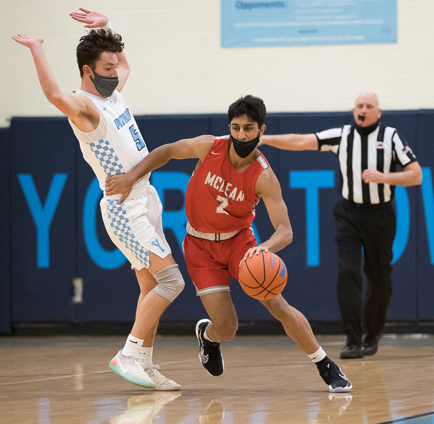 Yorktown vs. McLean boys basketball 14